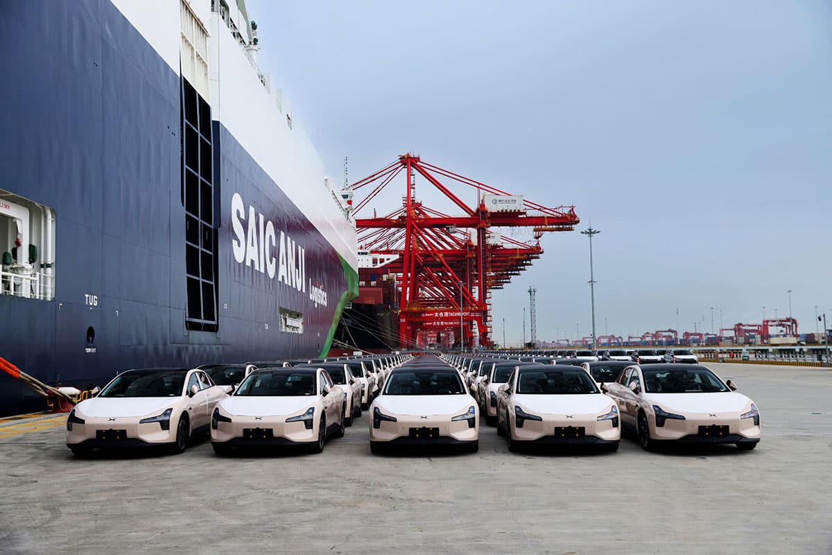 Xpeng begins exporting Mona M03 sedan that contributes 40% of monthly deliveries