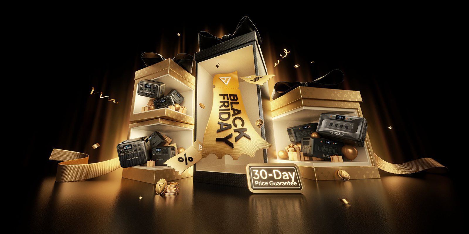 Bluetti Black Friday Sale with up to 55% discounts + exclusive bonus savings from $209, Navee e-scoo