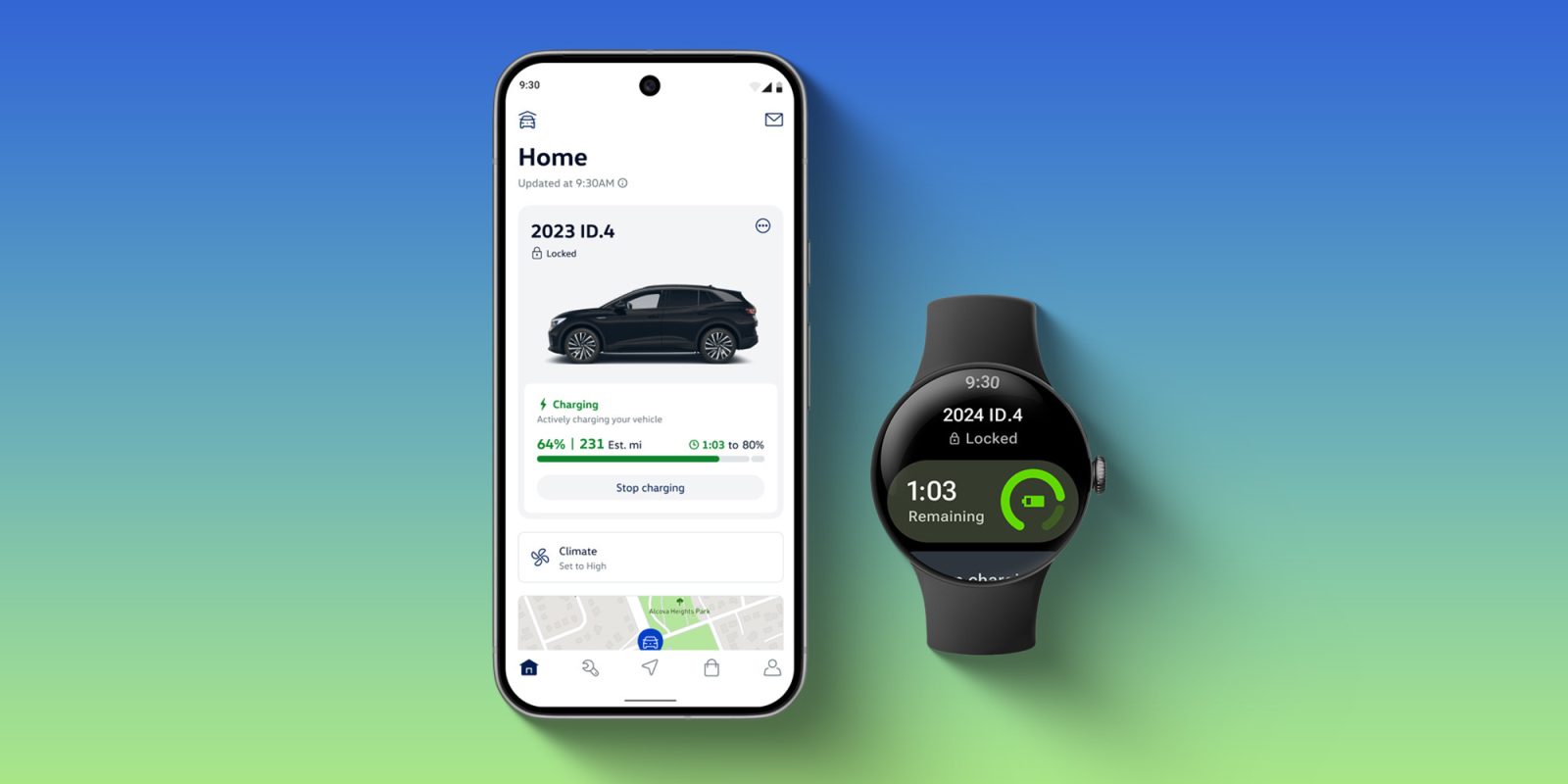 You can now lock and charge your VW EV from your wrist
