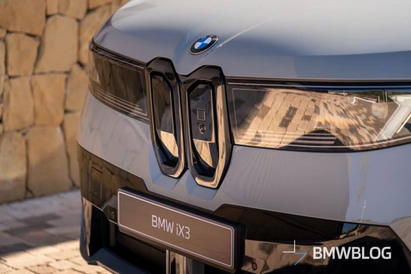 2026 BMW iX3 Filmed At Car Show In France