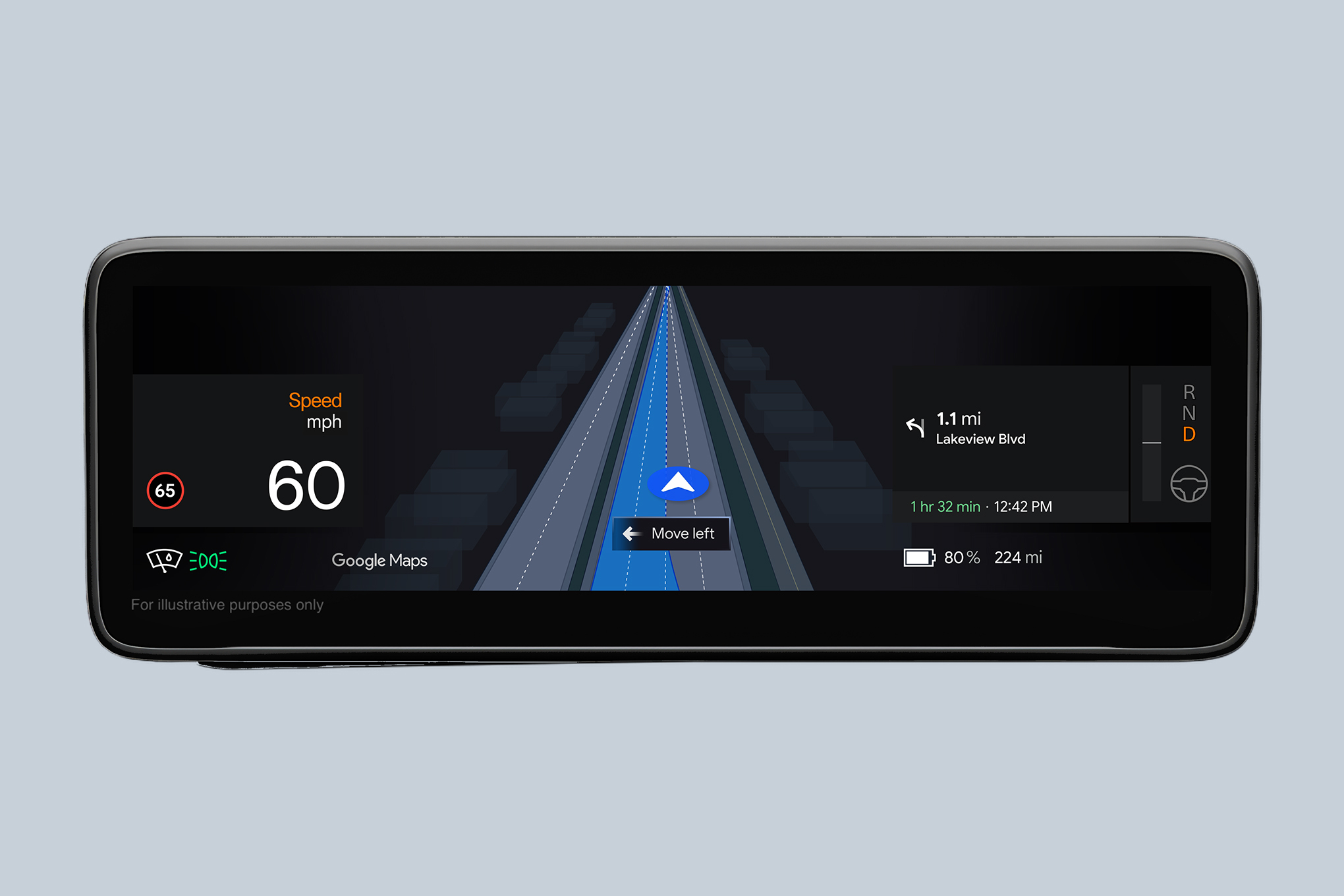Google Maps can tell Polestar 4 drivers when to merge lanes