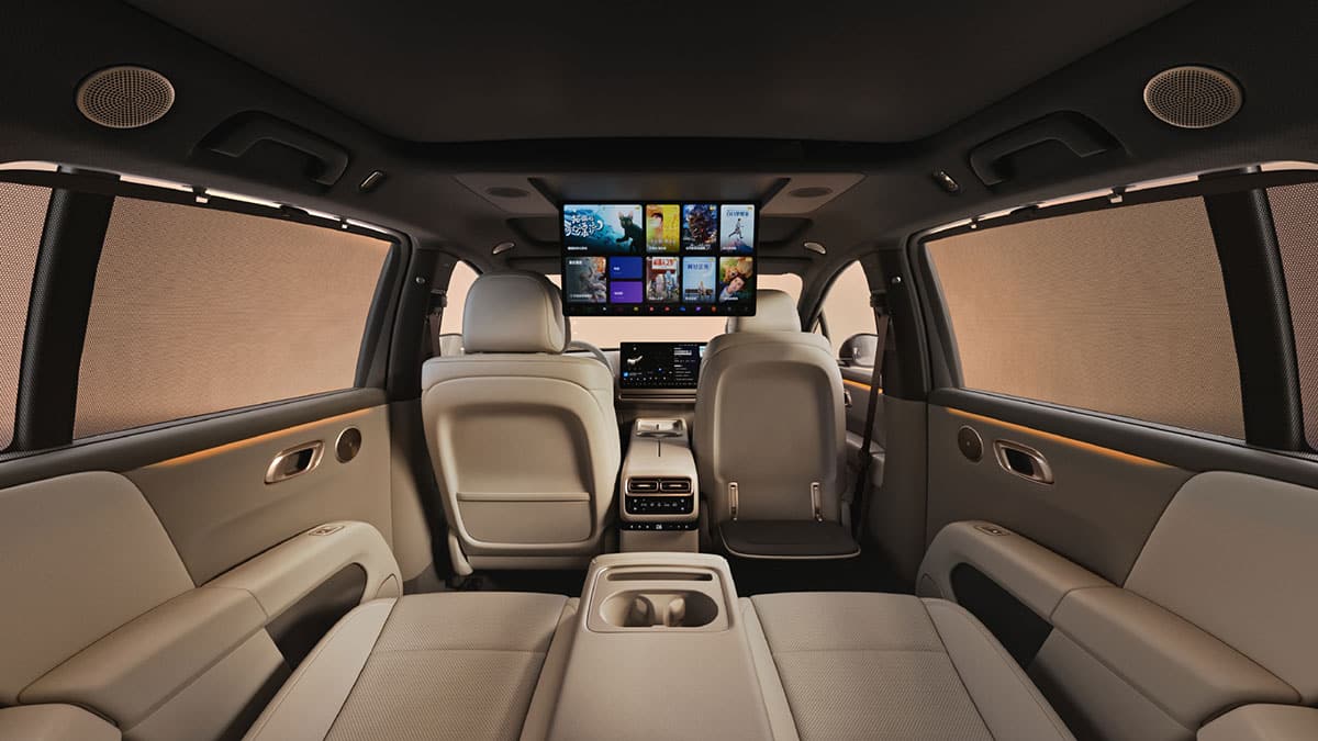 Li Auto reveals interior of i6 SUV with launch 1 week away