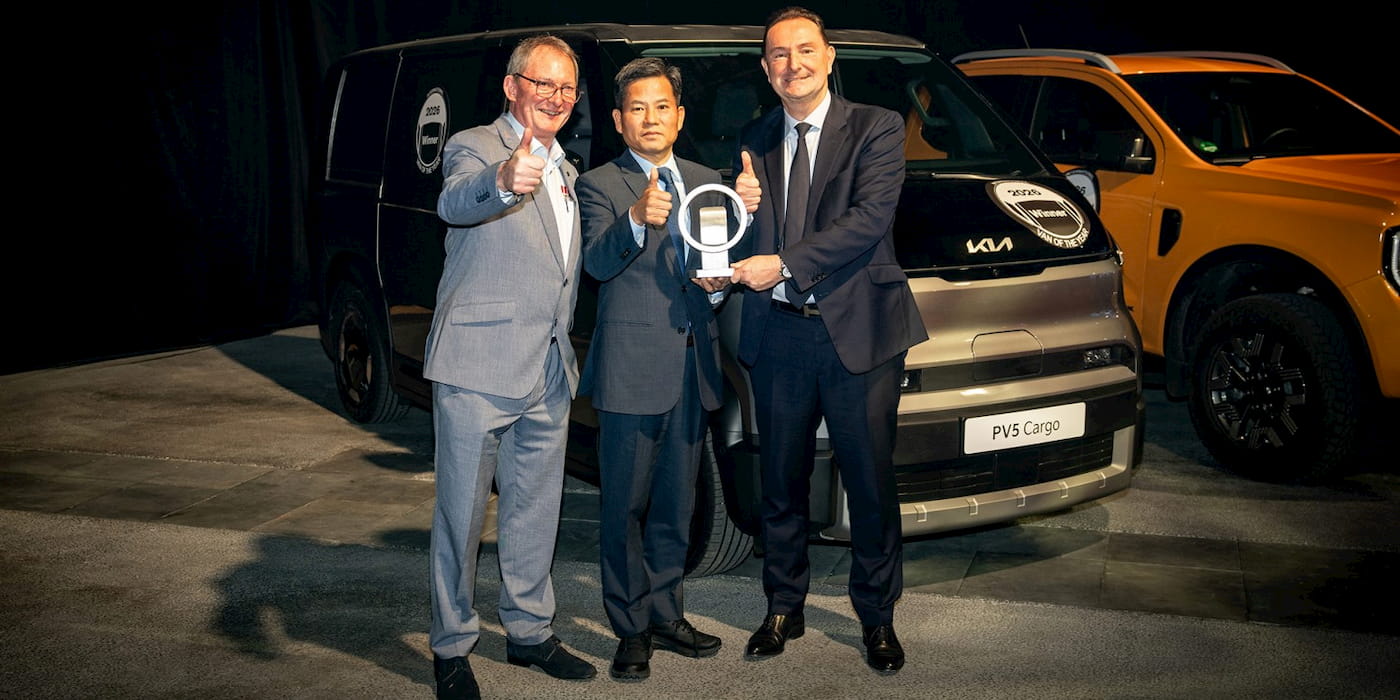 Kia’s first electric van snags a historic win, claiming 2026 International Van of the Year
