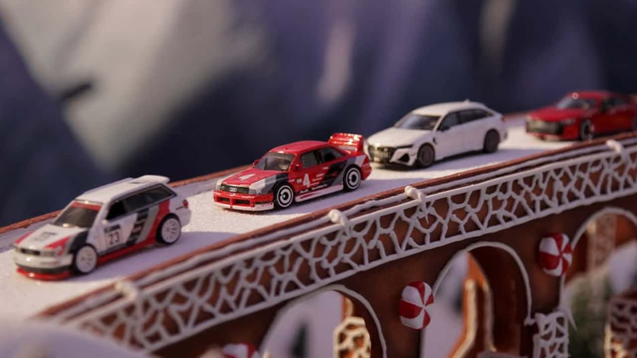 Audi Made a Stop-Motion Holiday Video With Die-Cast Cars. It's Awesome