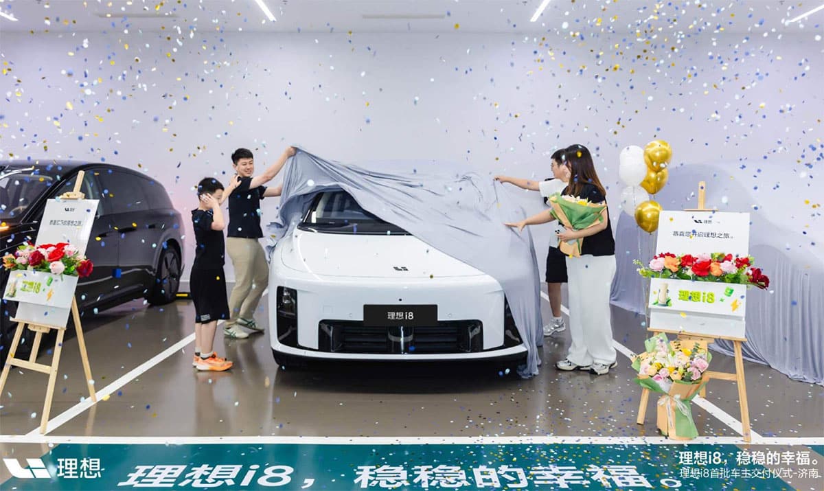 Li Auto begins deliveries of i8 electric SUV with goal of up to 10,000 units by end of Sept